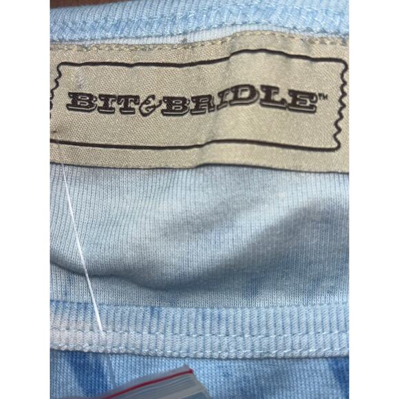 Bit & Bridle Top NEW Sequins Western Shirt Sparkly XL 100% Cotton Southwestern - Picture 5 of 10